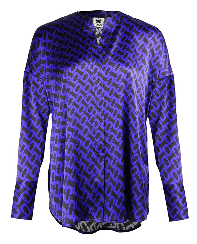 Seidentunika -Print liberty