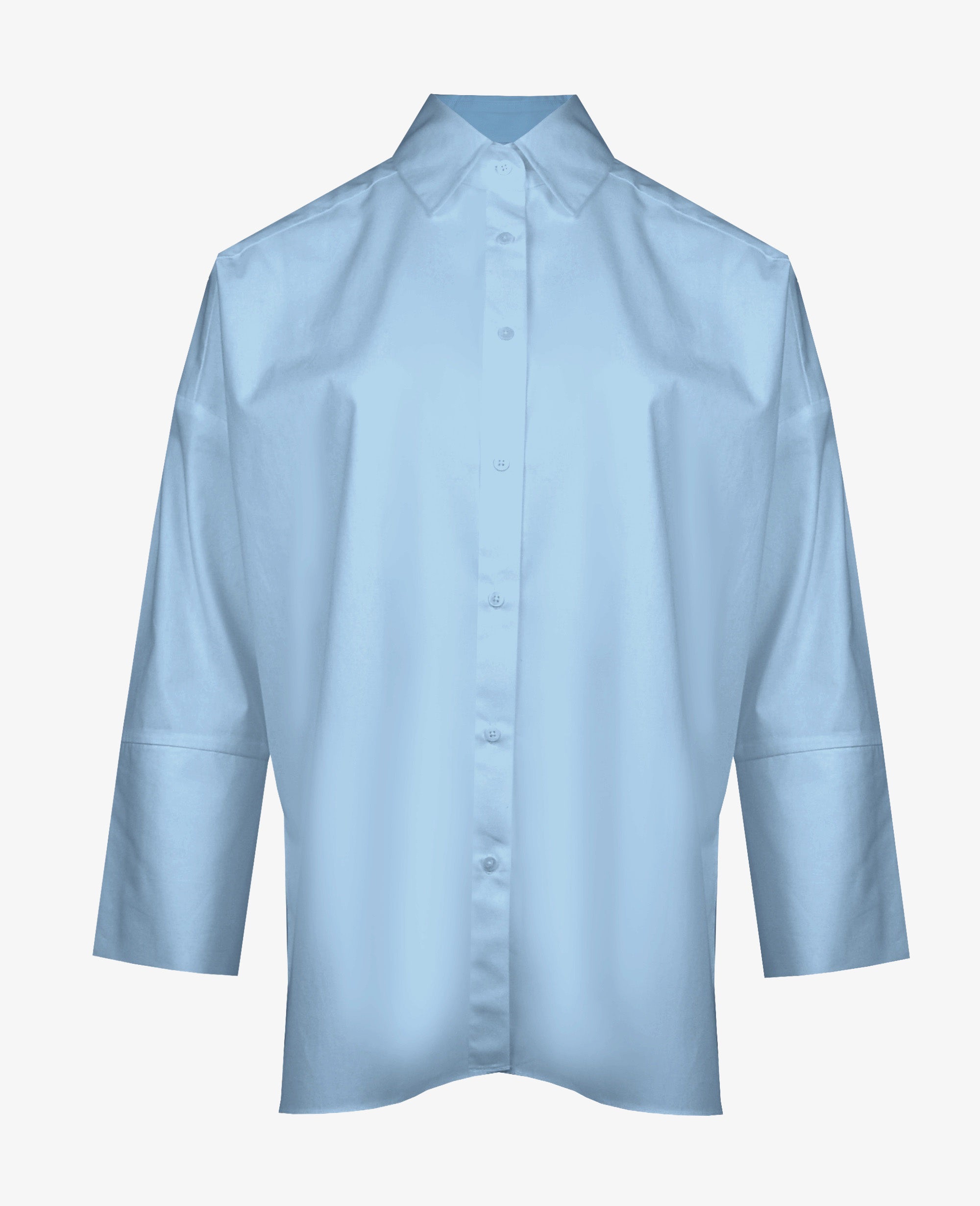 Lässige Hemdbluse Baumwolle, heaven