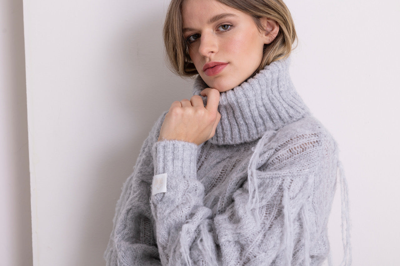 Rolli mit Cashmere, quartz