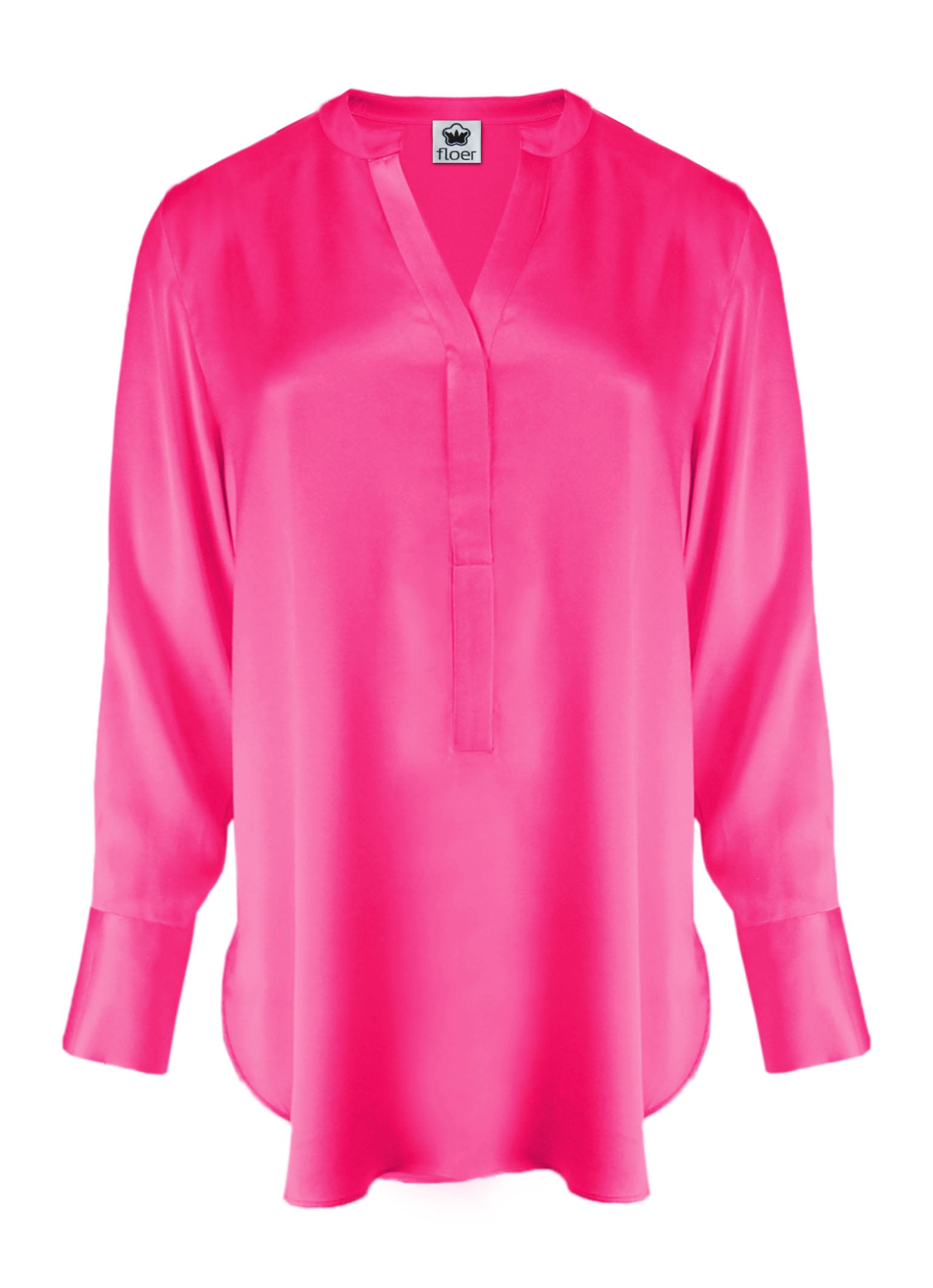 LongBluse - Seidenstretch