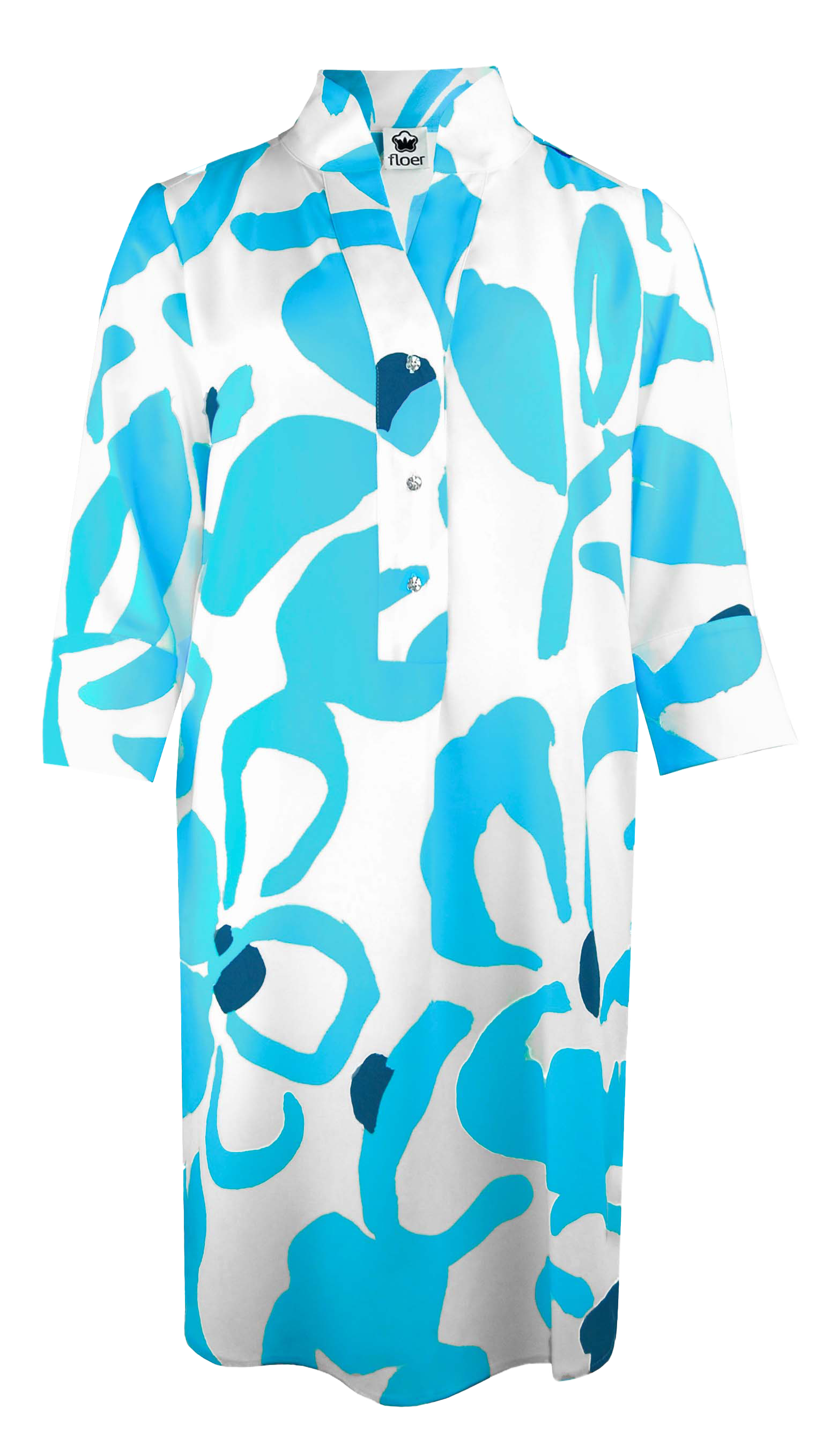 Tunikakleid - Hawaiiprint