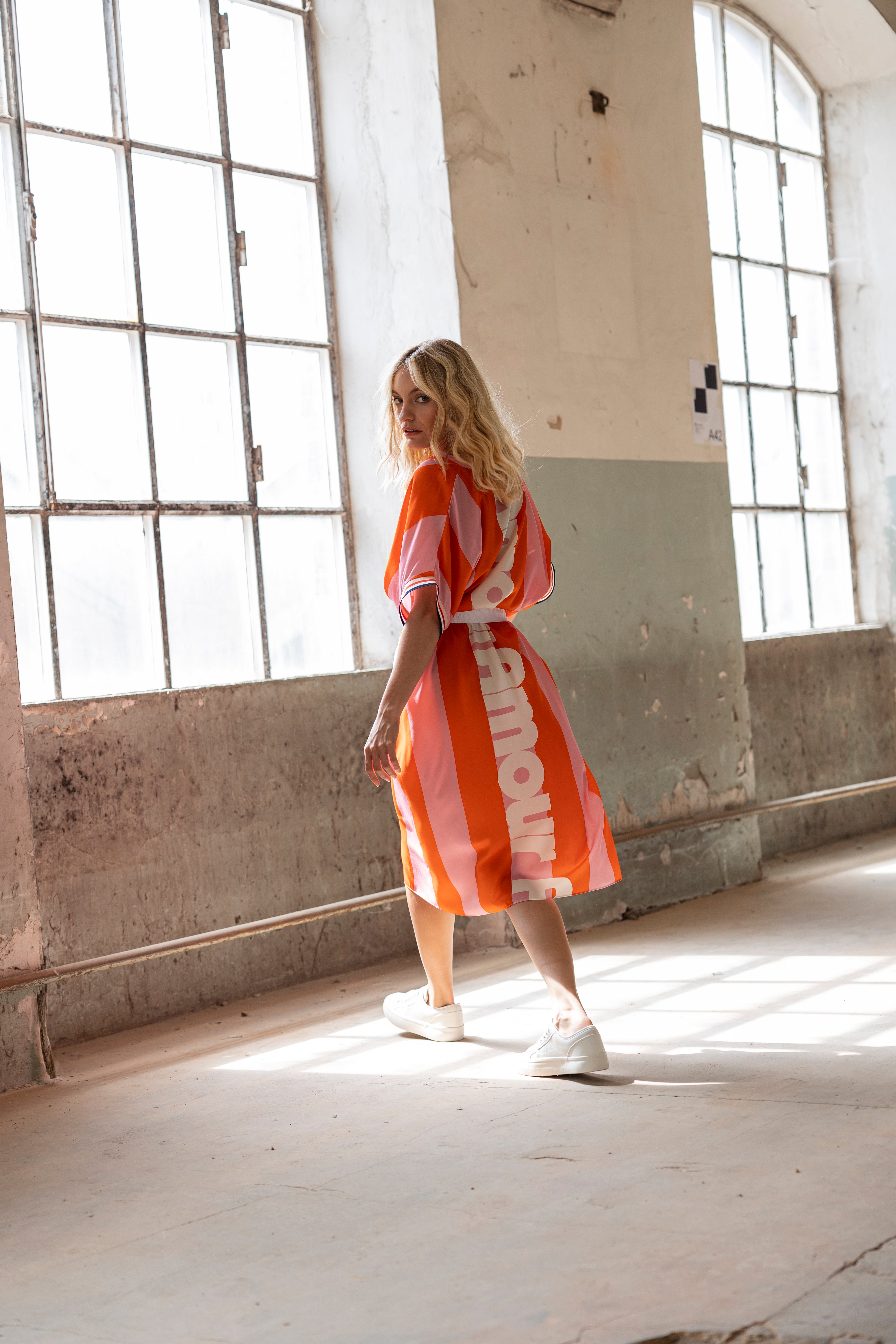 Kaftankleid Print Amour