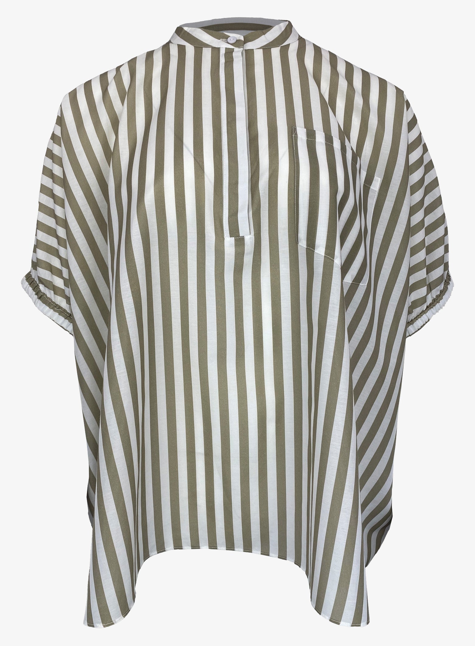 Blusenshirt SOL one size Stripe aloe