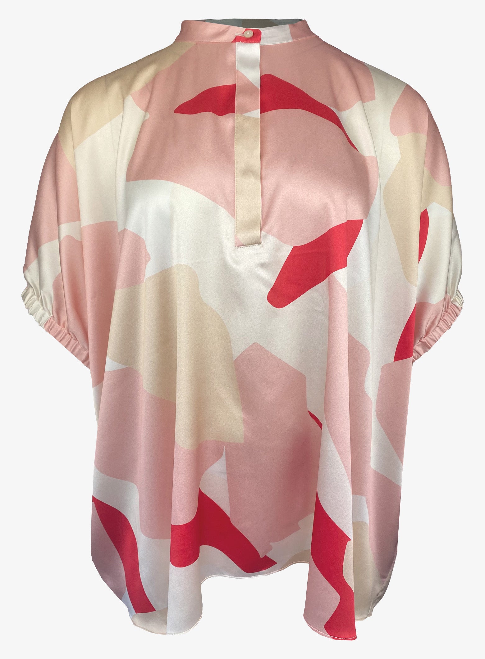 BLUSENSHIRT SOL one size Stripe melange Print