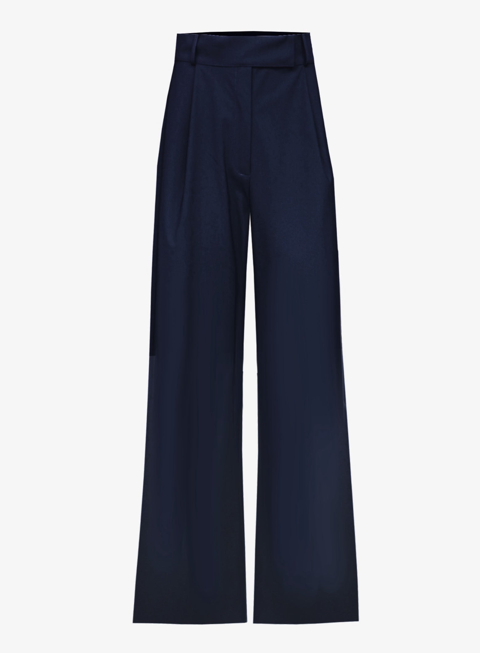Marlenehose, bügelfrei Navy