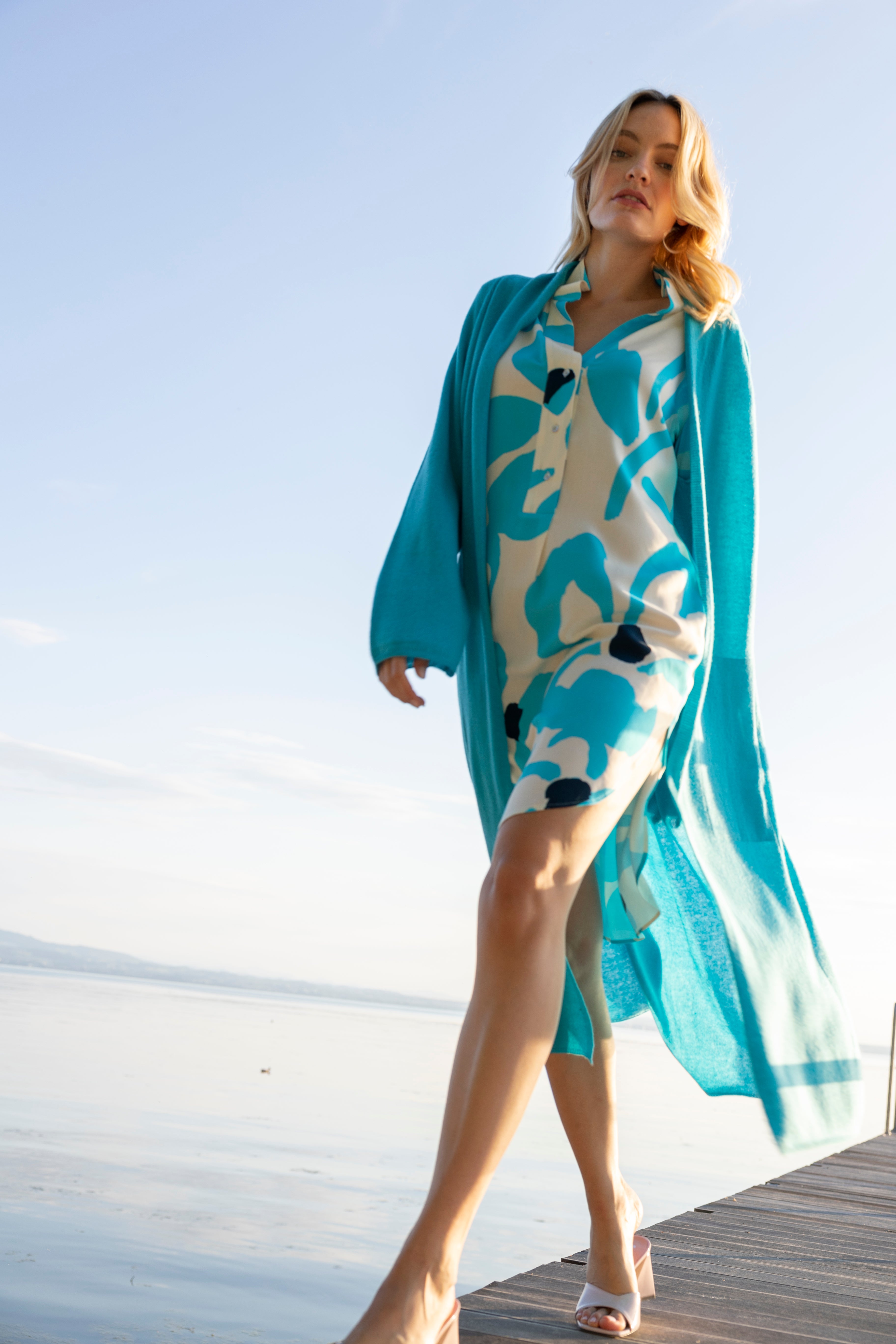 Long Cardigan Cashmere - hawaii