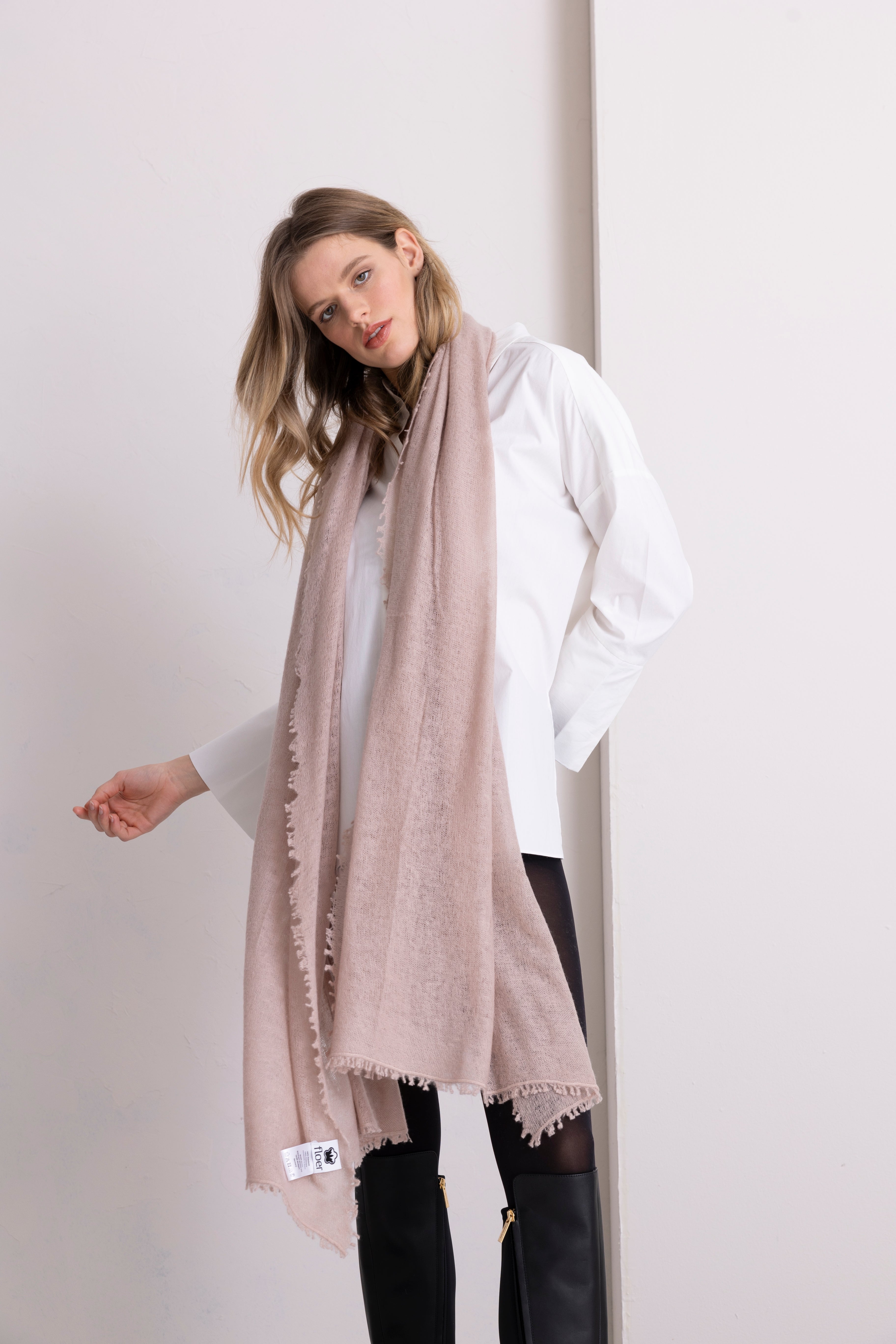 Handgefertigter Kaschmir Schal chai