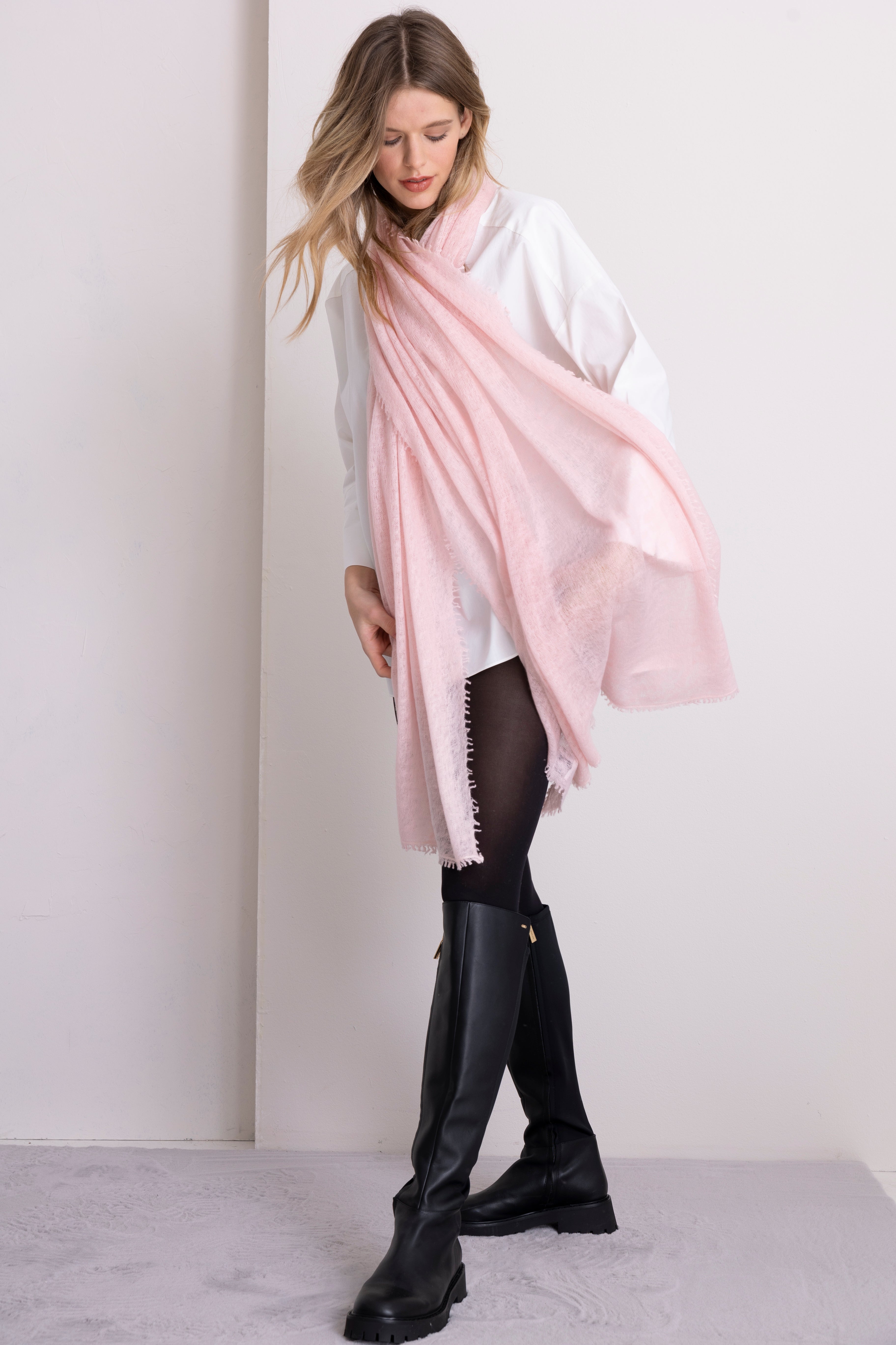 Handgefertigter Kaschmir Schal ballet