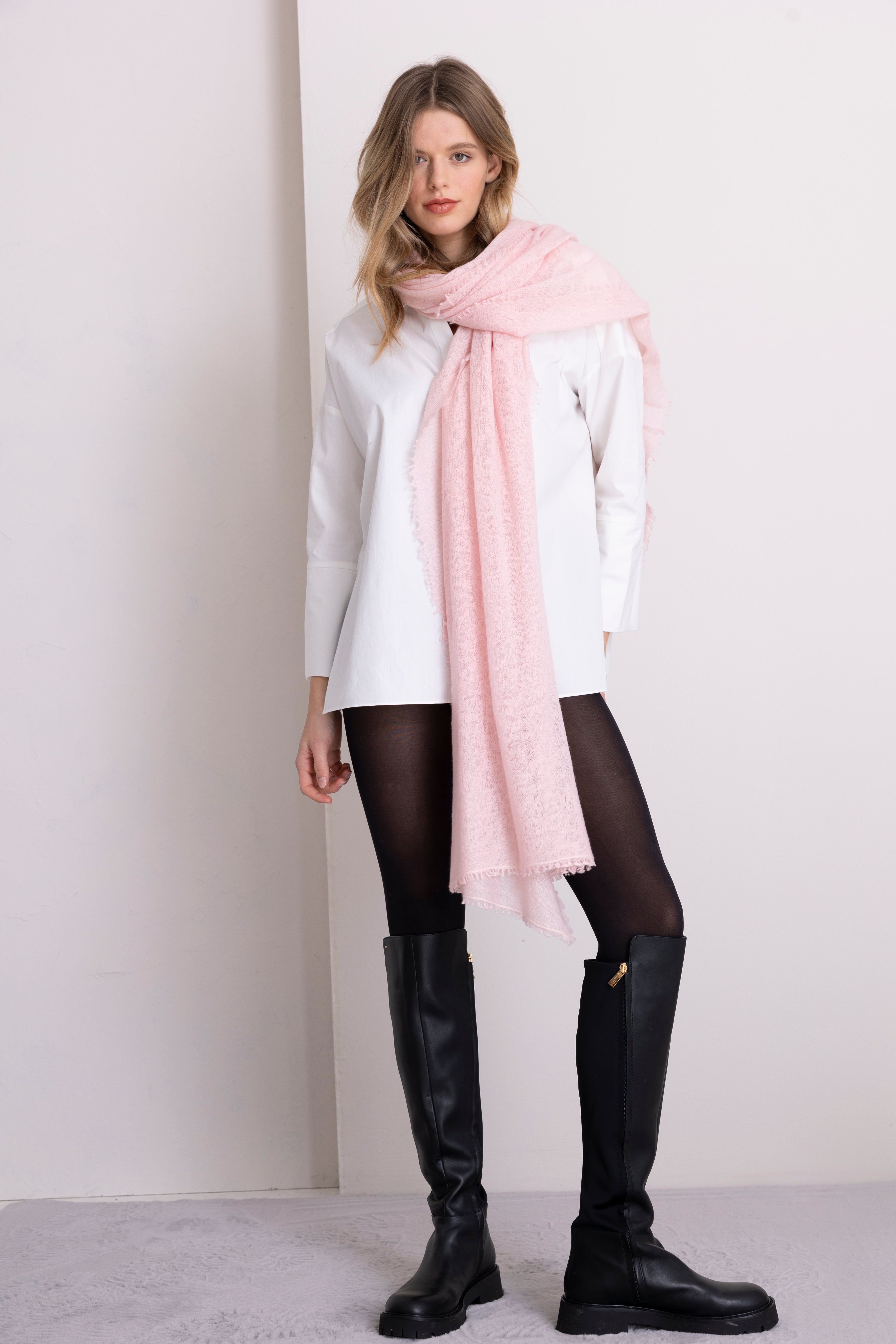 Handgefertigter Kaschmir Schal ballet