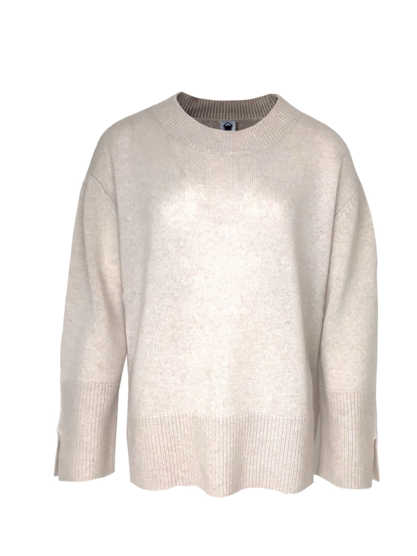 kastiger Pullover in Wolle-Cashmere F1239316-131 icing