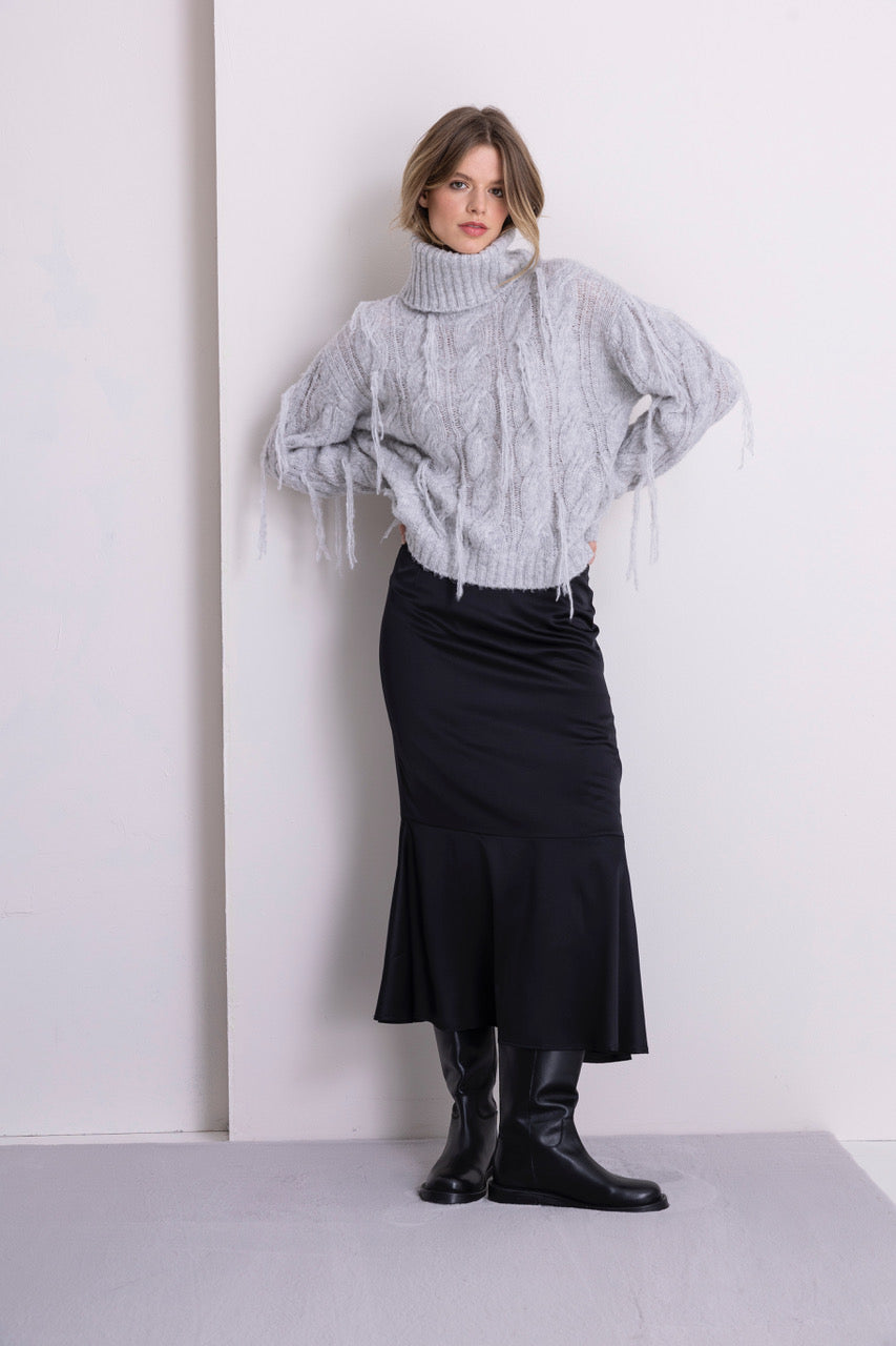 Rolli mit Cashmere, quartz