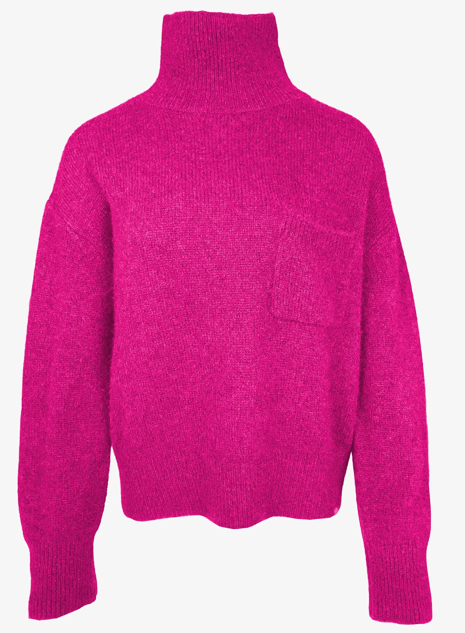 Pullover Stehkragen Cranberry