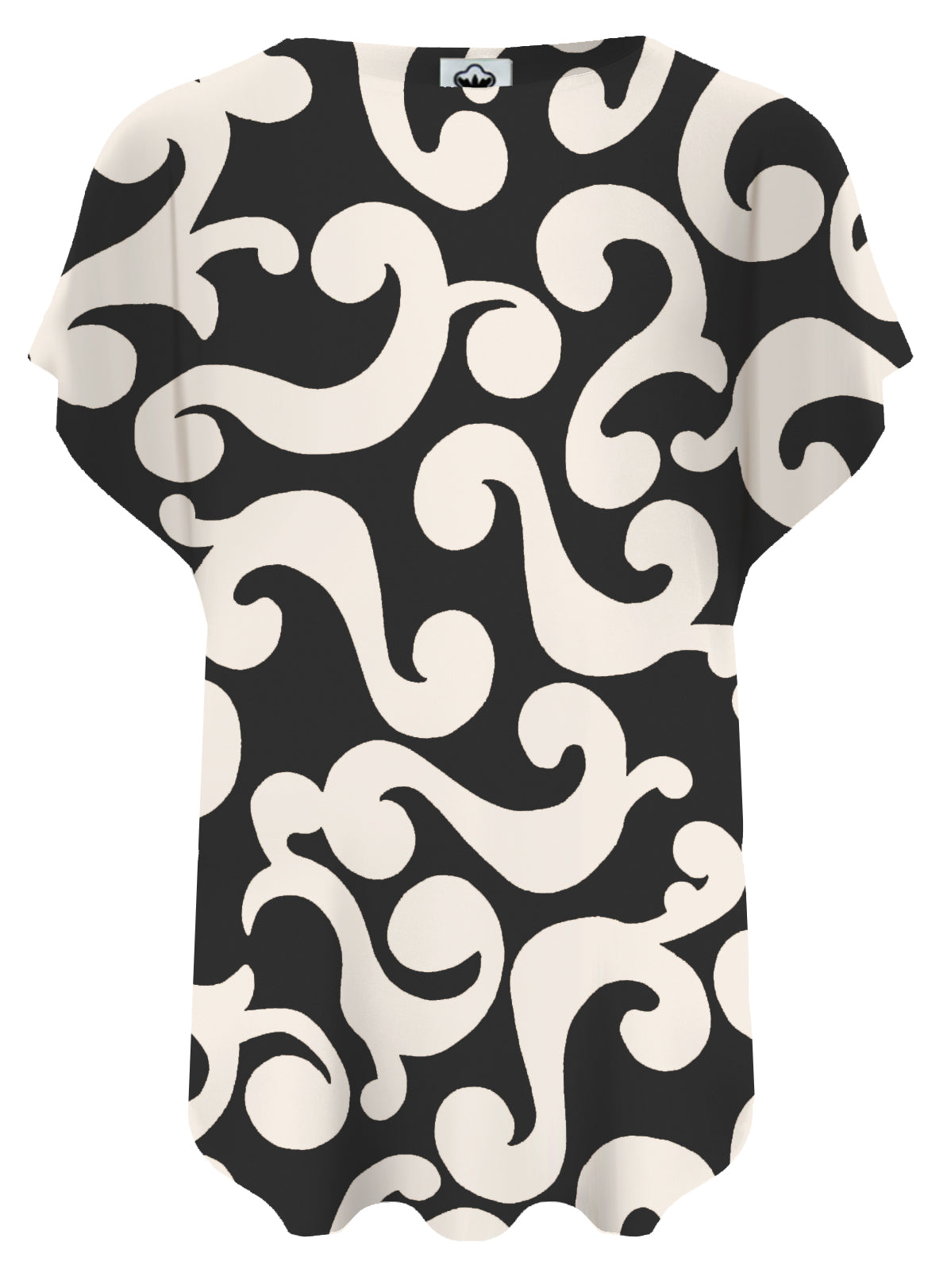 hochwertiges Jerseyshirt mit Ornamentprint - Coco