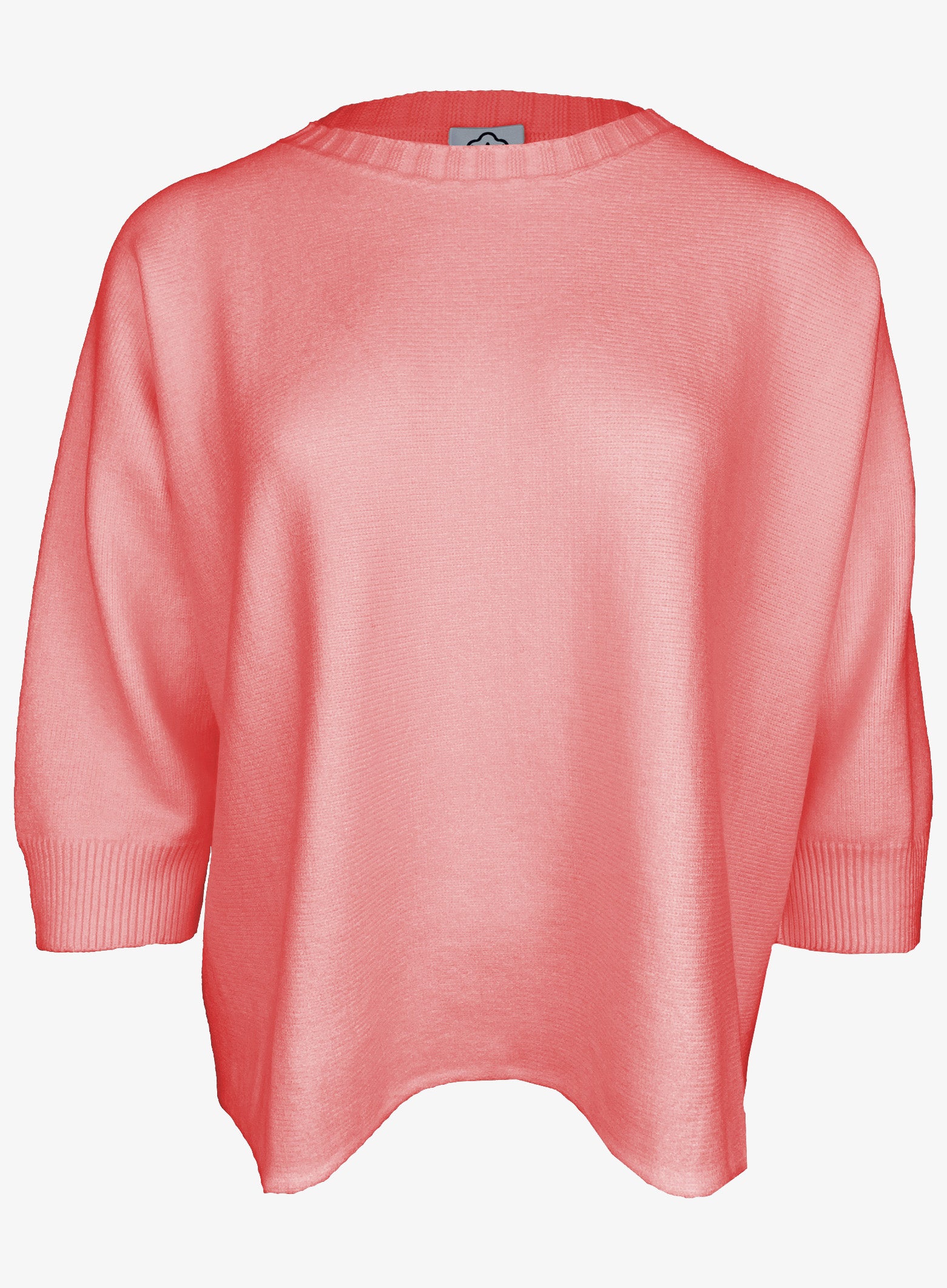 Lässiger Boxy Pullover one size apricot