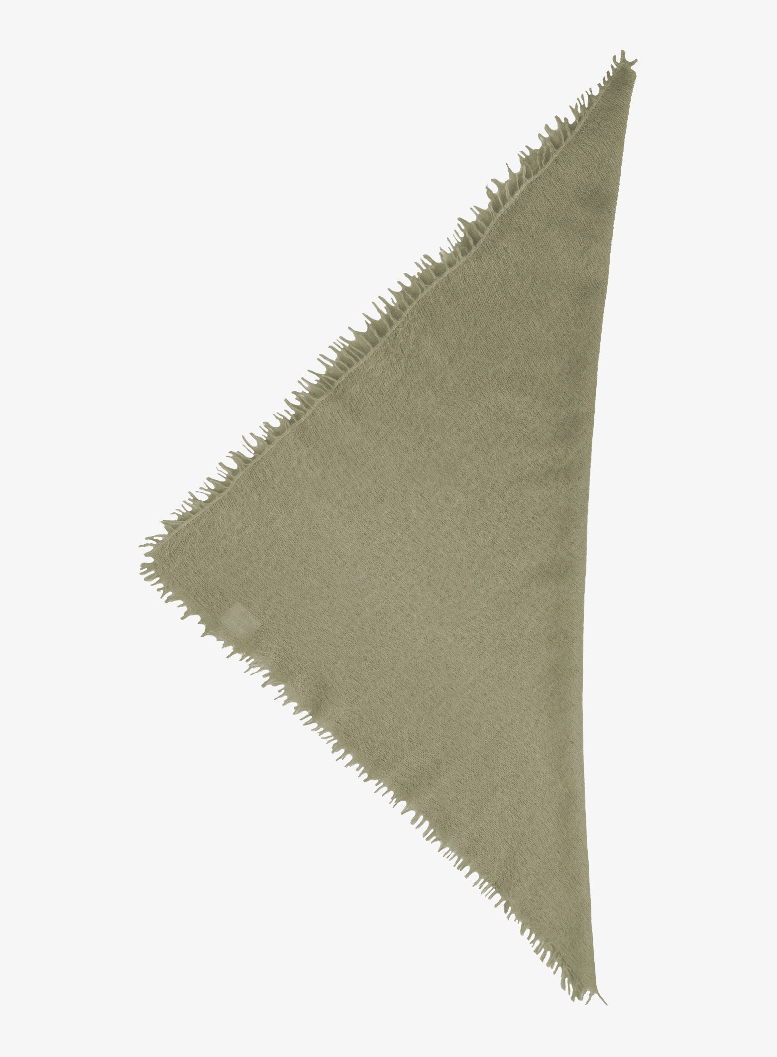 Handgefertigter Cashmere Bandana Aloe