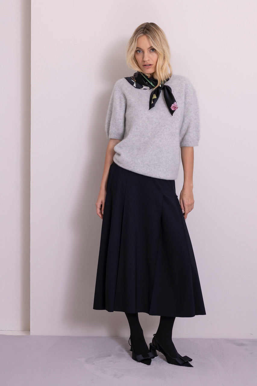 Pilz Print Silk Scarf