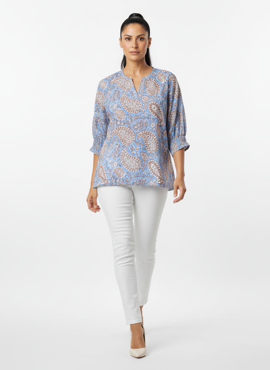 Blusenshirt SOL one size Paisley