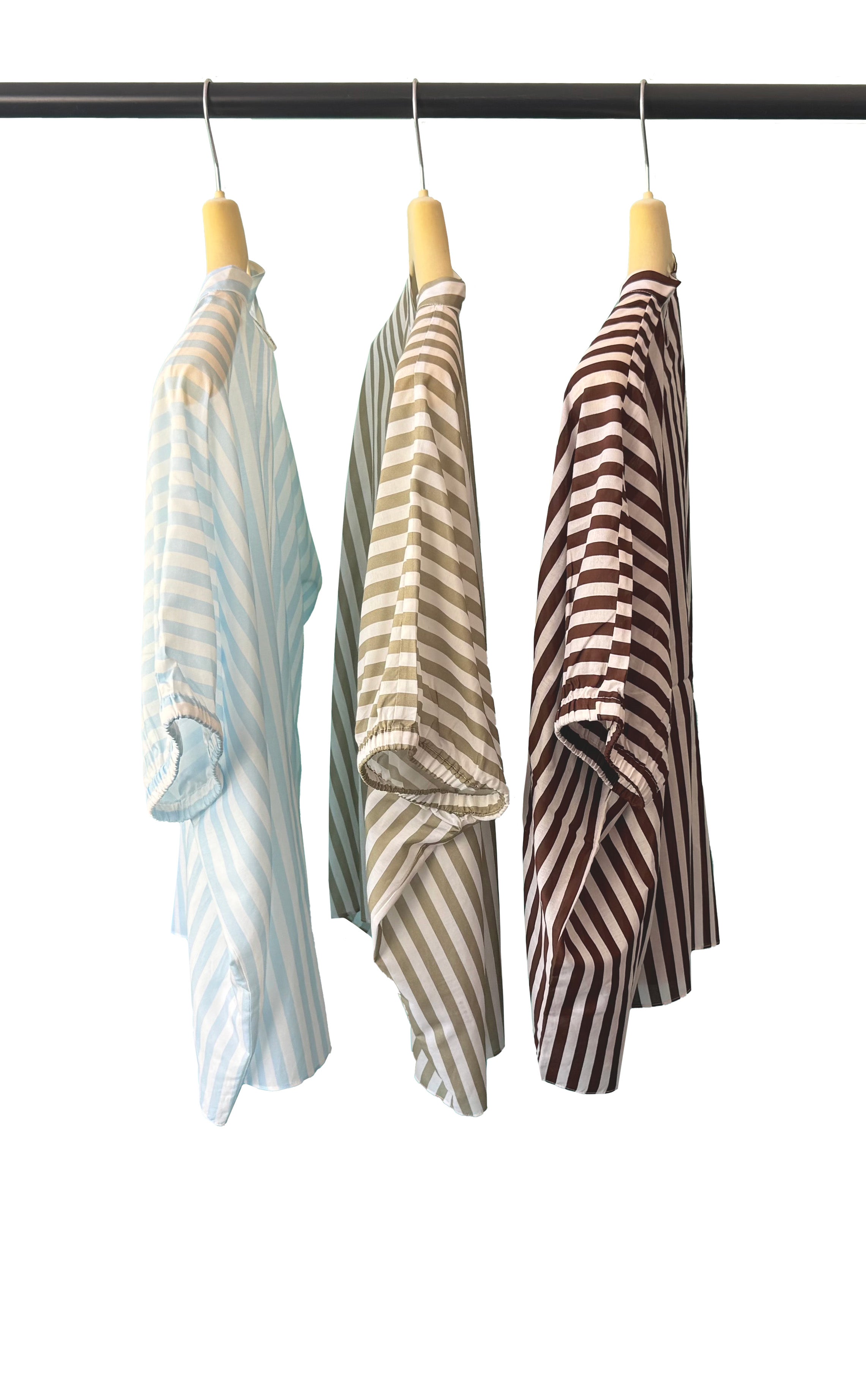 Blusenshirt SOL one size Stripe aloe