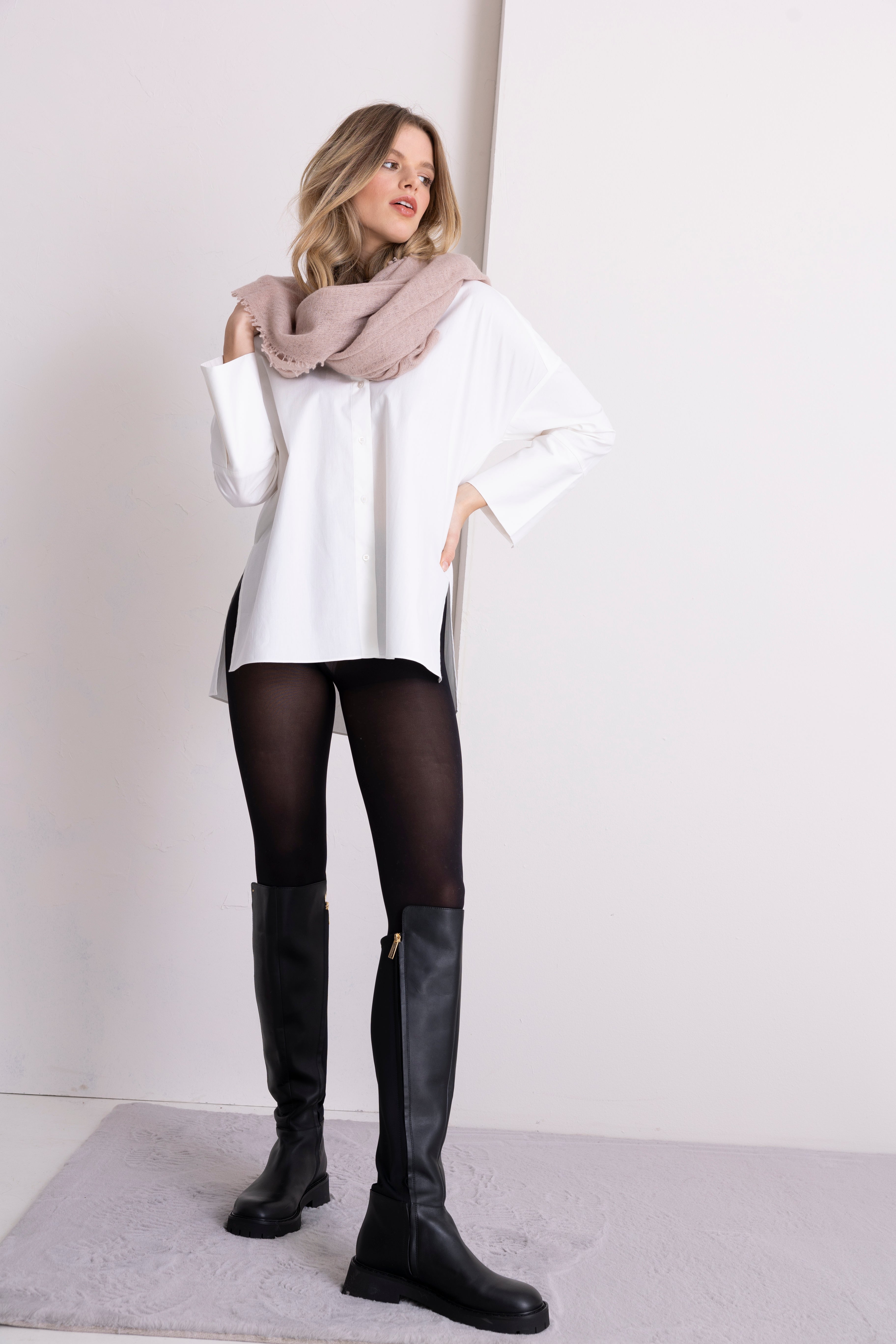 Handgefertigter Kaschmir Schal chai