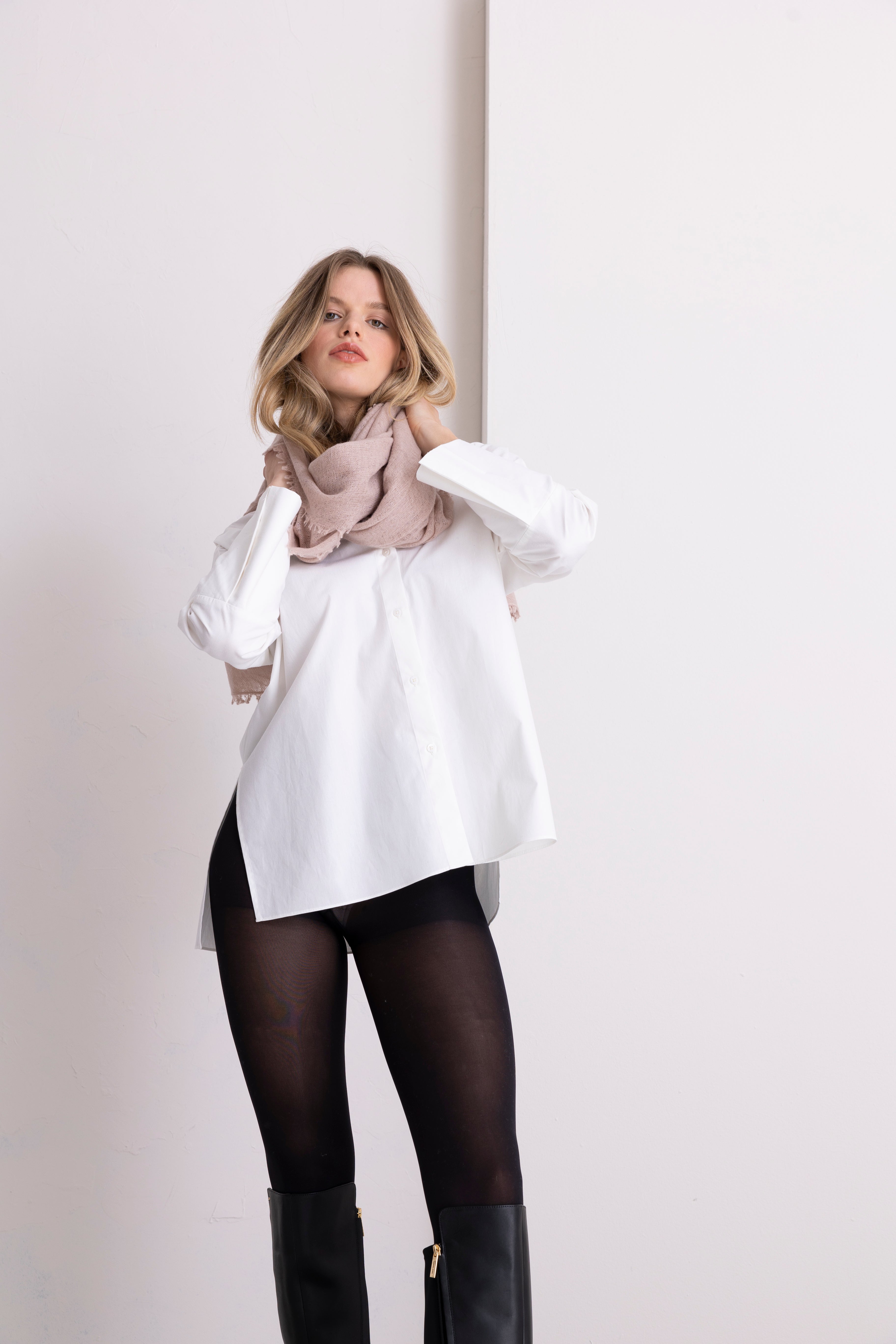 Handgefertigter Kaschmir Schal chai