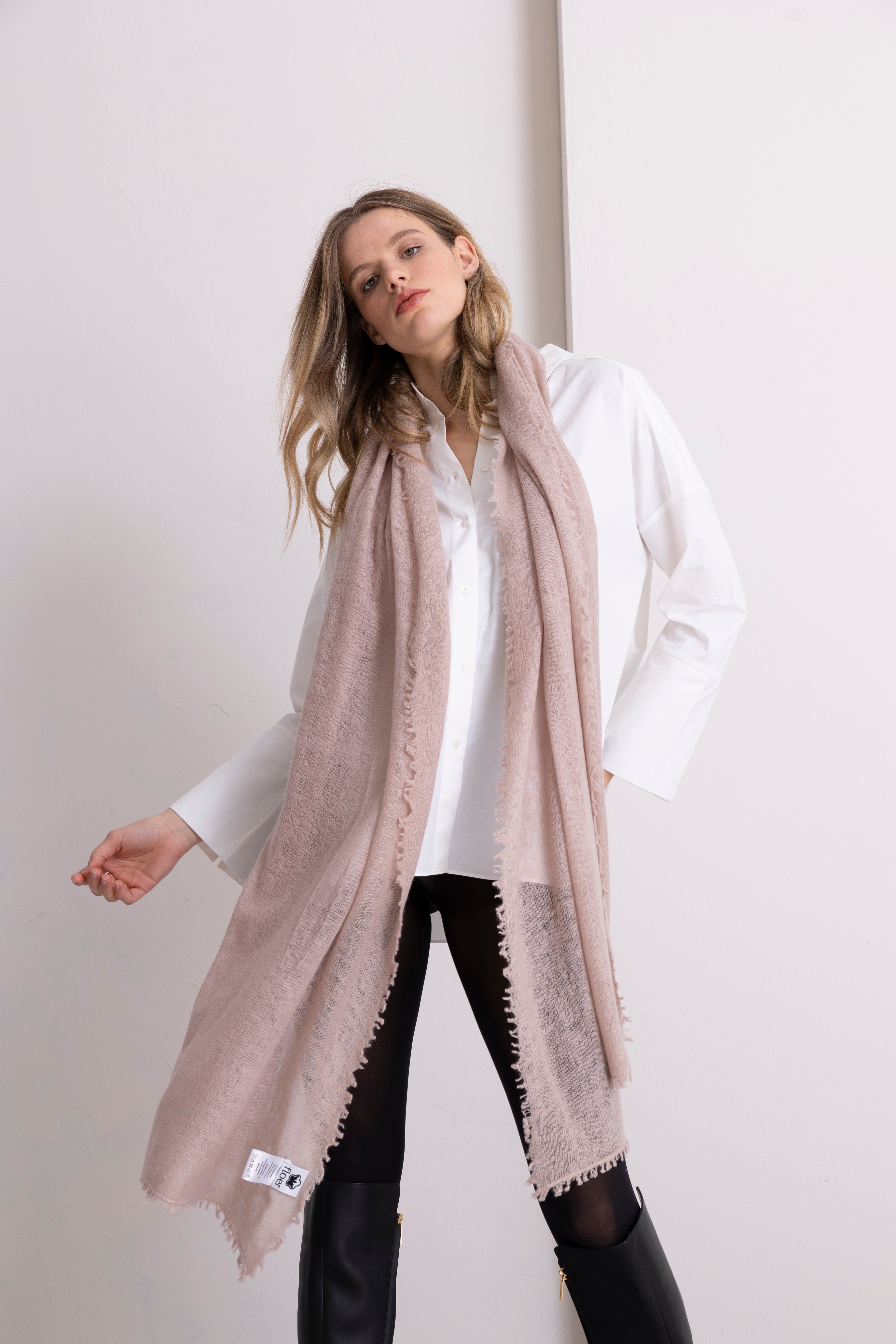 Handgefertigter Kaschmir Schal chai