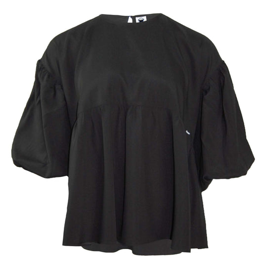 Bluse Seide black