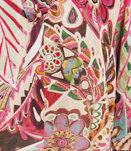 Laden Sie das Bild in den Galerie-Viewer, Blusenshirt Paisleymix- phlox pink
