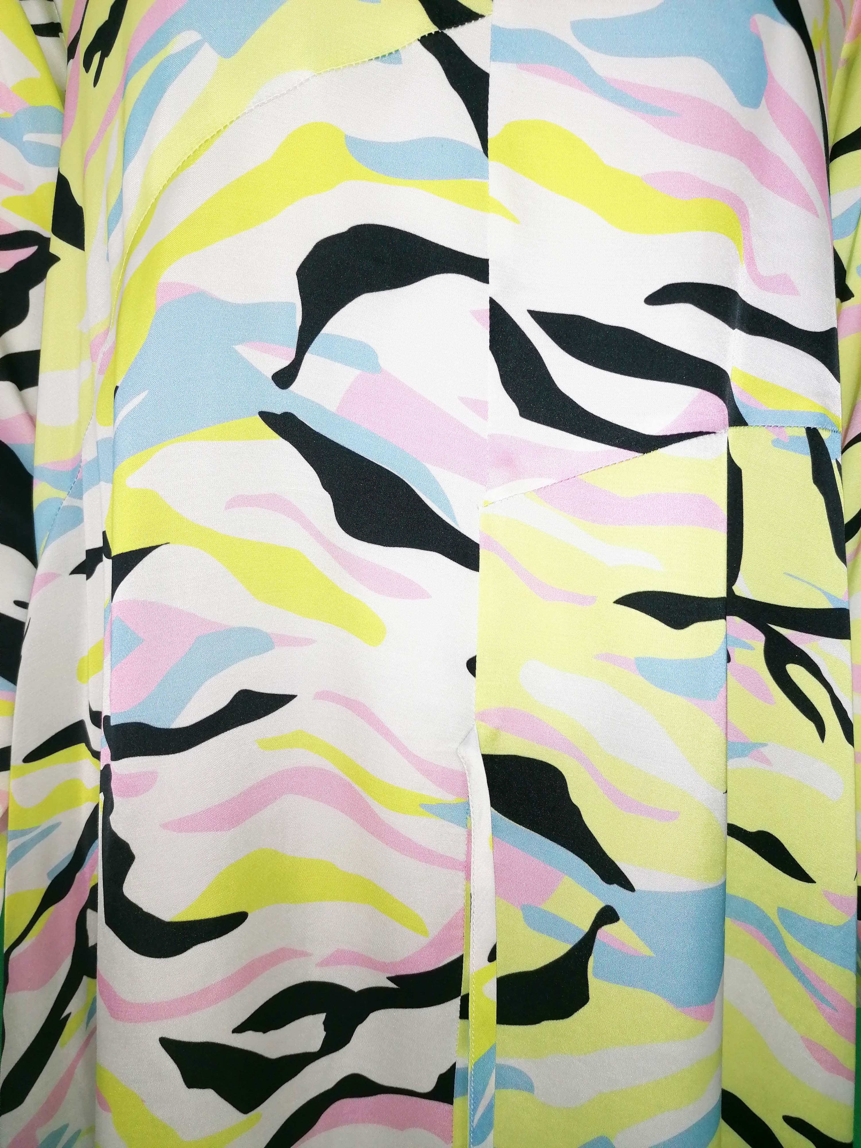 Maxikleid Zebra Print - liquid